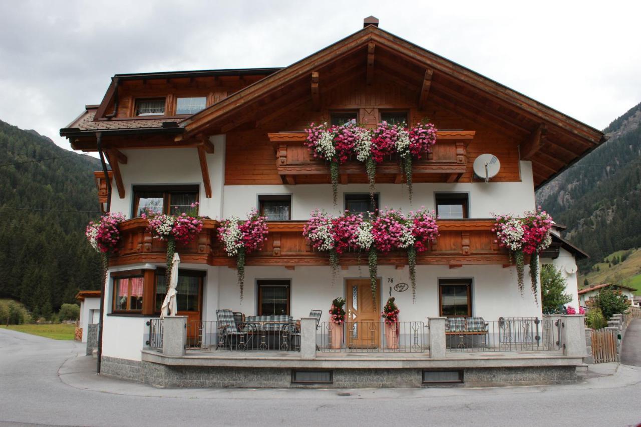 Haus Andrea Lejlighed Sankt Leonhard im Pitztal Eksteriør billede